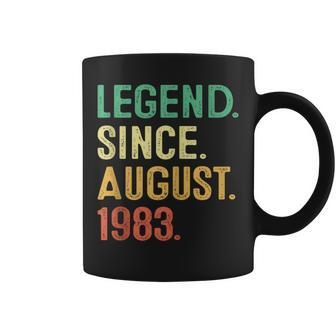 Legend Since August 1983 40Th Birthday Men Gift 40 Years Old Coffee Mug - Monsterry CA