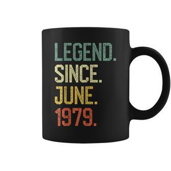 Legend Since June 1979 Vintage 40Th Birthday Anniversary Coffee Mug | Mazezy