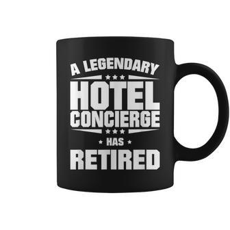 A Legendary Hotel Concierge Has Retired Coffee Mug | Mazezy