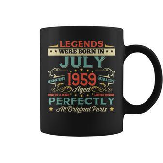 Legends Born In July 1959 Aged 60 Years Old Gifts Coffee Mug | Mazezy CA