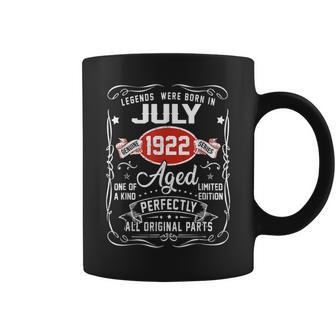 Legends Were Born In July 1922 99Th Birthday Gifts Coffee Mug | Mazezy