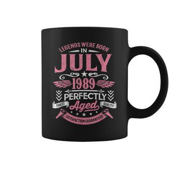 Legends Were Born In July 1989 30Th Birthday Gift 30Th Birthday Funny Gifts Coffee Mug | Mazezy