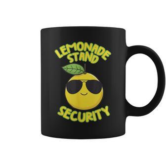 Lemonade Stand Security Cute Lemon Summer Sunglasses Citrus Summer Funny Gifts Coffee Mug | Mazezy