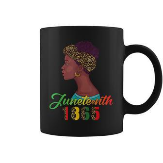 Leopard Junenth Girls Queen Afro Black History For Women Coffee Mug - Thegiftio UK