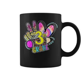 Leopard Peace Out Third Grade 3Rd Grade Last Day Of School Coffee Mug | Mazezy