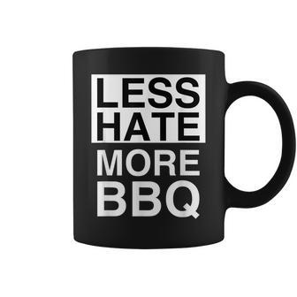 Less Hate More Bbq Barbecue Smoker Grill Master Coffee Mug - Thegiftio UK