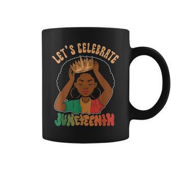 Lets Celebrate Junenth American Black African 1865 Us Coffee Mug - Thegiftio UK
