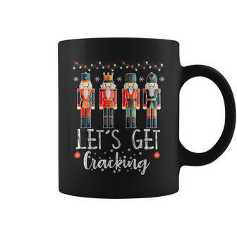 Let's Get Cracking Christmas Nutcracker Ballet Women Coffee Mug | Mazezy CA