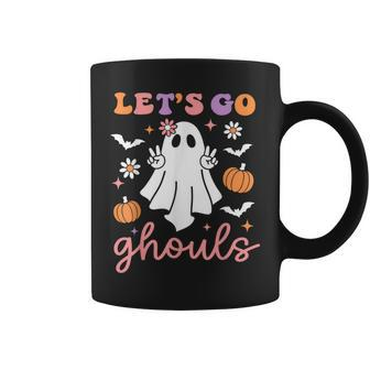 Let's Go Ghouls Ghost Halloween Costume Kid Girl Coffee Mug - Monsterry UK