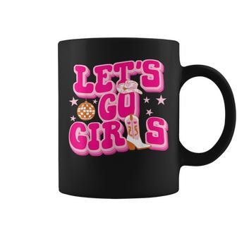 Let's Go Girls Cowgirls Matching Disco Bachelorette Party Coffee Mug - Thegiftio UK