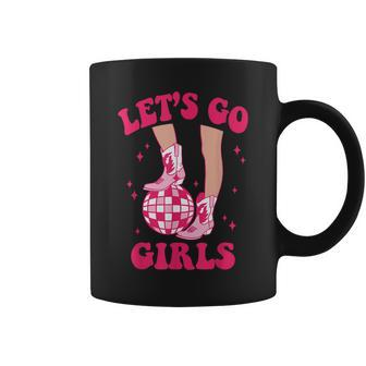 Lets Go Girls Western Cowgirls Matching Bachelorette Party Coffee Mug - Monsterry UK