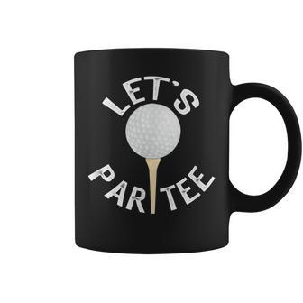 Lets Par Funny Golf Pun Coffee Mug | Mazezy