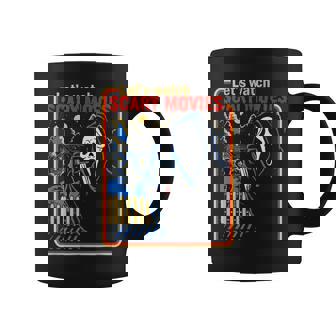 Lets Watch Scary Movies Scream Horror Funny Halloween Halloween Funny Gifts Coffee Mug | Mazezy