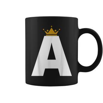 Letter A Alphabet Letter Initial Coffee Mug | Mazezy