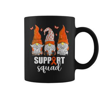 Leukemia Cancer Awareness Gnomes Support Squad Coffee Mug - Seseable