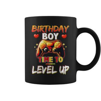 Level Up Birthday Boy Video Game Coffee Mug | Mazezy