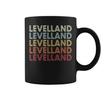 Levelland Texas Levelland Tx Retro Vintage Text Coffee Mug | Mazezy