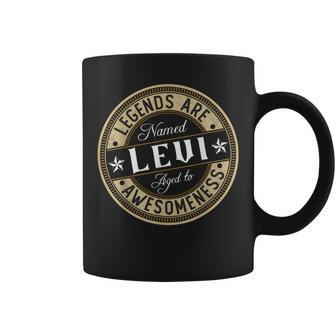 Levi | Legends Are Named | Levi Coffee Mug | Mazezy