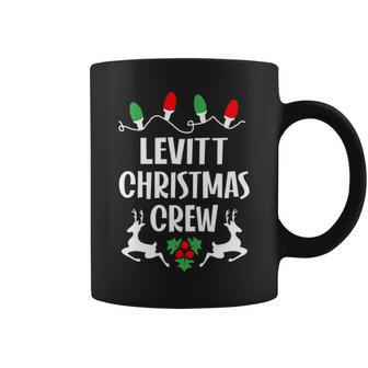Levitt Name Gift Christmas Crew Levitt Coffee Mug - Seseable