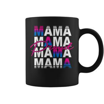 Lgbt Bisexual Proud Mama Lgbtq Pride Month Mom Bisexual Mom Coffee Mug | Mazezy