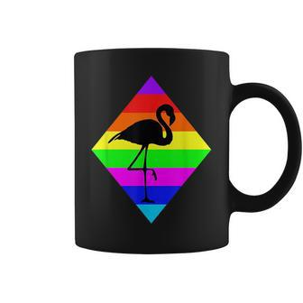 Lgbt Gay Pride Equal Rights Rainbow Queer Gay Flamingo Coffee Mug | Mazezy CA