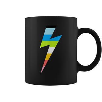 Lgbt Queer Flag Thunder Proud Support Coffee Mug | Mazezy