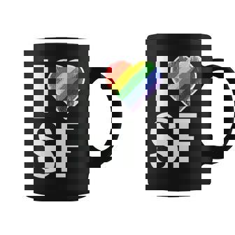 Lgbt Sf - San Francisco Rainbow Pride Gifts Lgbt Sf Outfit Coffee Mug | Mazezy