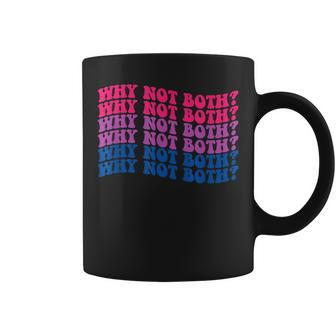 Lgbtq Bisexual Pride Bi-Furious Why Not Both Coffee Mug | Mazezy