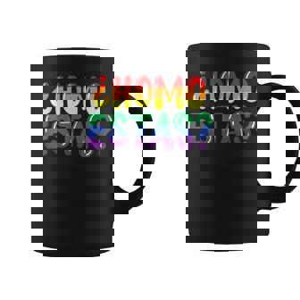 Lgbtq Flag Gay Pride Month Homo Estas Spanish Mexican Funny Coffee Mug - Seseable
