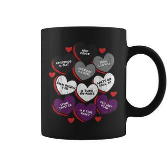 Lgbtq Librarian Asexual Pride Library Book Worm Reader Pride Month Funny Designs Funny Gifts Coffee Mug | Mazezy