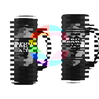 Lgbtq Proud Ally With Lgbt Rainbow Flag Sf Gay Pride Month Coffee Mug | Mazezy
