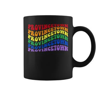 Lgbtq Provincetown Cape Cod Gay Pride Lgbt Rainbow Coffee Mug | Mazezy