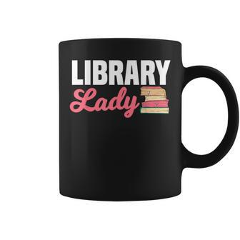 Library Lady Librarian Information Brokers Archivists Coffee Mug | Mazezy