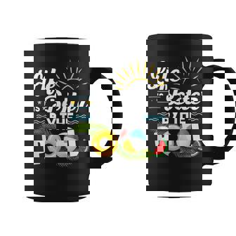 Life Is Better At The Pool Summer Vacation Summer Party Coffee Mug | Mazezy