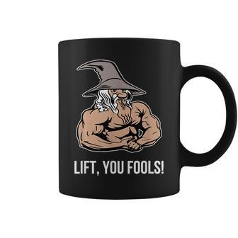 Lift You Fools Gym Fitness Coffee Mug - Monsterry UK