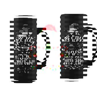 Most Likely To Fix Santa's Sleigh Family Christmas Pajama Coffee Mug - Thegiftio