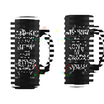 Most Likely Rock Ugly Christmas Sweater Xmas Family Matching Coffee Mug | Mazezy