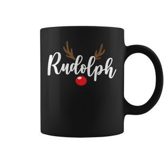 Most Likely To Try Ride Rudolph Couples Christmas Coffee Mug | Mazezy