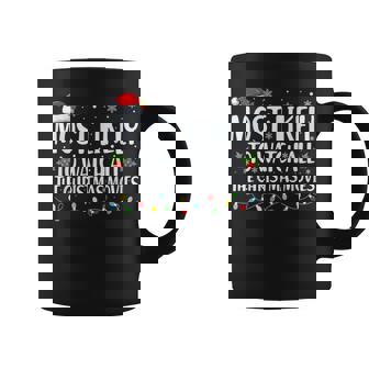 Most Likely To Watch All Christmas Movie Christmas Family Coffee Mug - Thegiftio