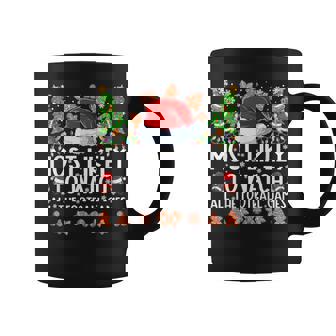Most Likely To Watch All The Football Games Family Christmas Coffee Mug - Thegiftio UK