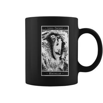 Lion-Tailed Macaque Monkey Coffee Mug | Mazezy