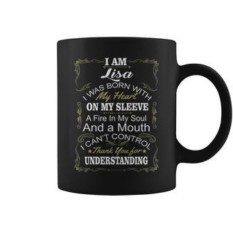 Lisa Name Gift I Am Lisa Coffee Mug - Seseable