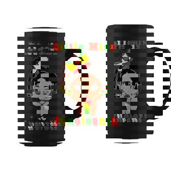 Little Miss Junenth Black Girl Daughter Baby Black Girl Coffee Mug | Mazezy