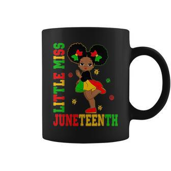 Little Miss Junenth Brown Skin Princess Cute Girls Kids Coffee Mug | Mazezy