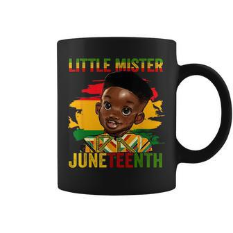 Little Mister Junenth African Black Boy Kids Toddler Coffee Mug - Seseable