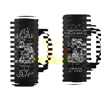 Live Life Like Someone Left The Gate Open Heifer Cow Coffee Mug | Mazezy