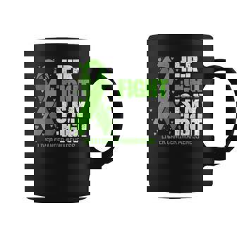 Liver Cancer Her Fight Is My Fight Liver Cancer Awareness Coffee Mug - Seseable