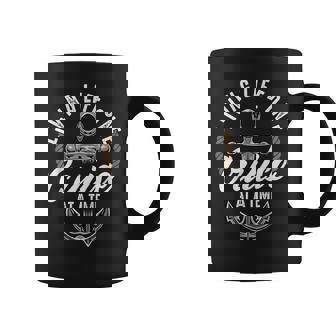 Living Life One Cruise At A Time Funny Cruising Ship Cute Coffee Mug - Seseable