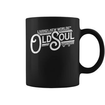 Living In The New World With An Old Soul Vintage Coffee Mug - Seseable