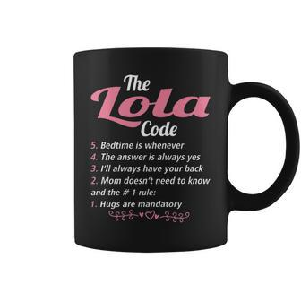 Lola Grandma Gift The Lola Code Coffee Mug - Seseable
